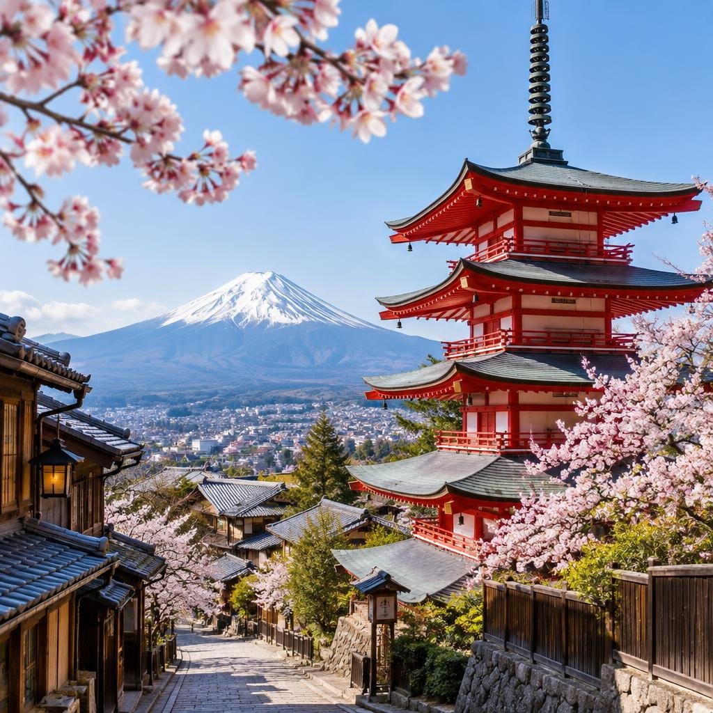 Japan travel destination