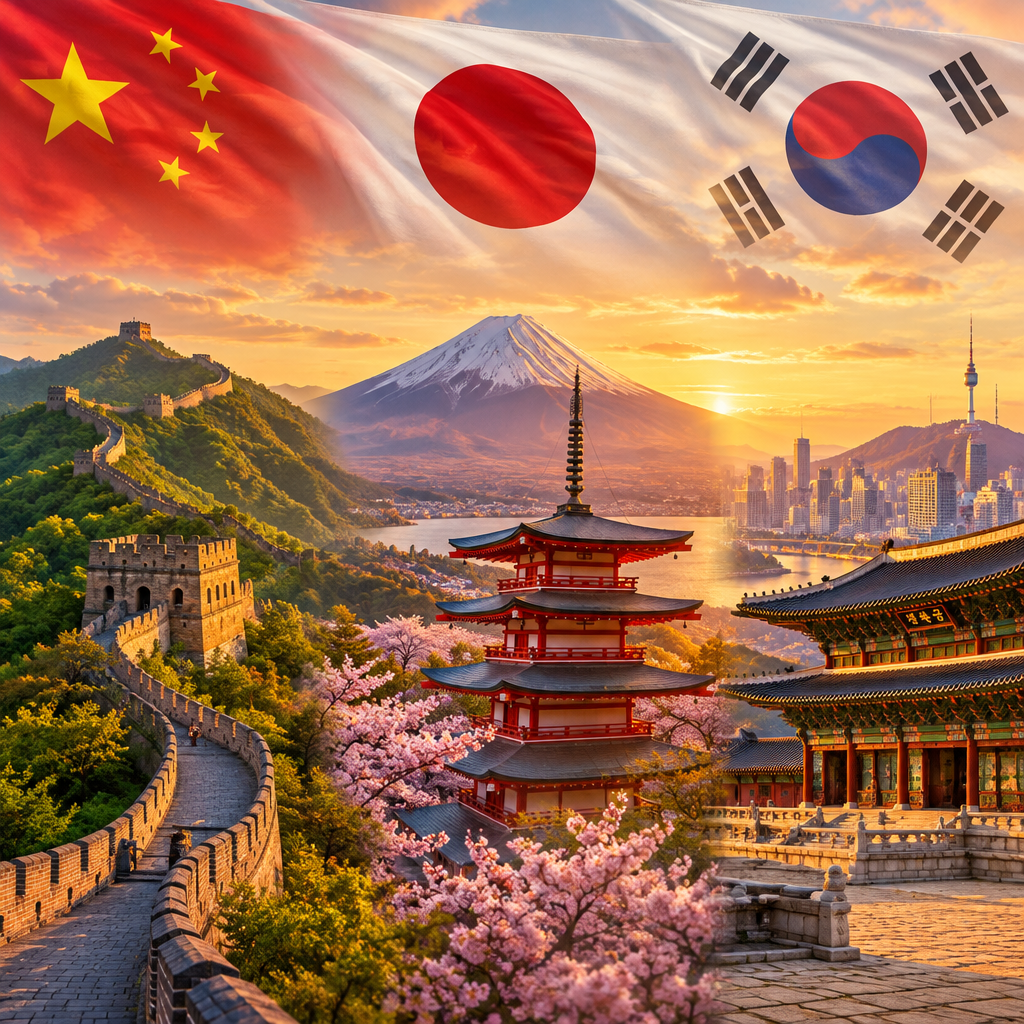 China mainland & Japan & South Korea eSIM Unlimited - 1 day eSIM – mobile data – 1 days