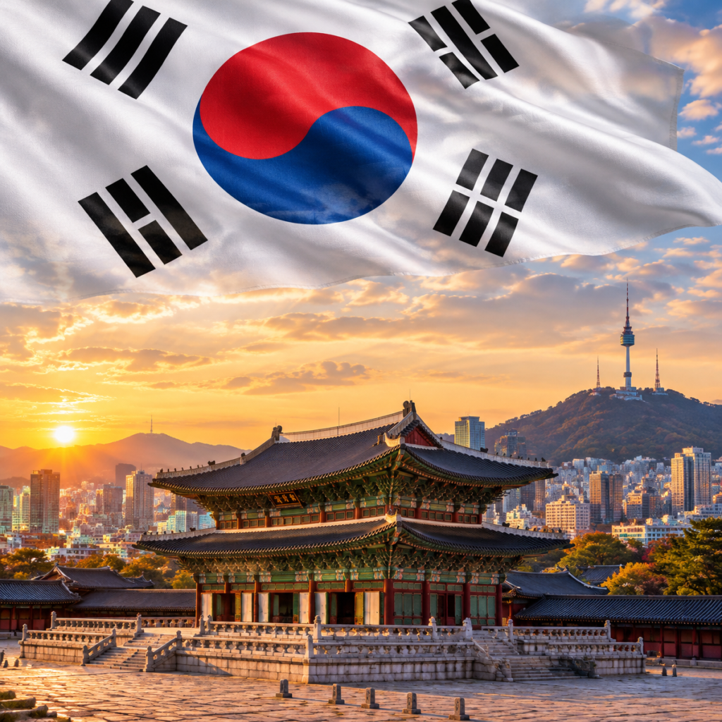 South Korea travel destination