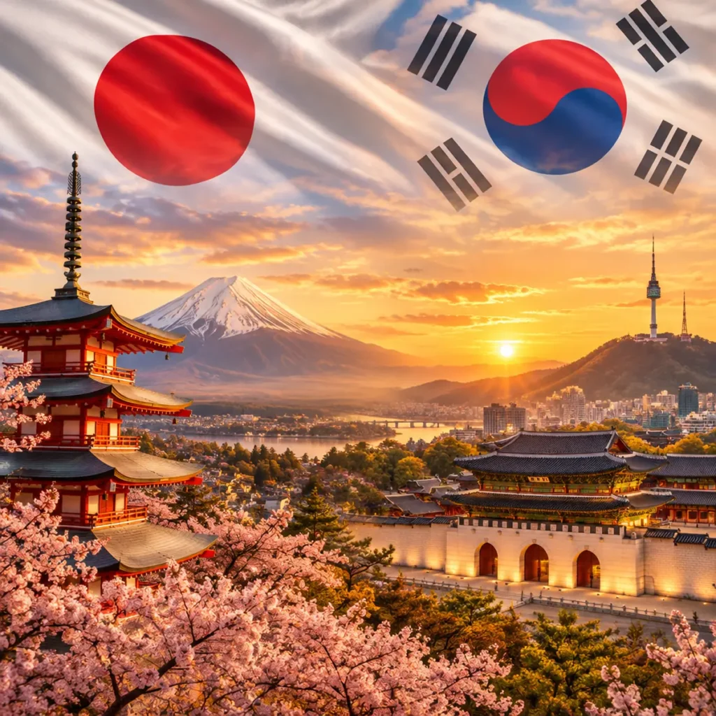 Japan & South Korea 7GB 30Days eSIM – 7GB of data – 30 days